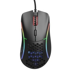 Glorious Model D Optical Wired Mouse - Ultimate Gaming Precision in Sleek Black